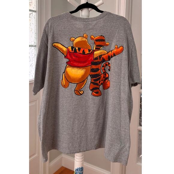 Vintage, late 1900s-early 2000s Winnie the Pooh Top w/ Tigger Graphics Women 2xl - Picture 3 of 11
